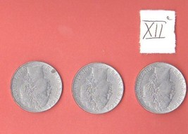 3 coins 100 lire cent 1956 1957 1958 metal coin-
show original title

Origina... - £13.96 GBP
