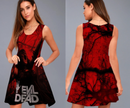 EVIL DEAD movie Printed Polyester A-Line Dress Feel Confident and Beautiful - £19.42 GBP+