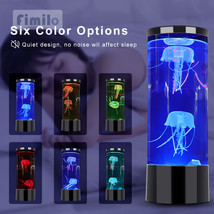 Fantasy LED Jellyfish Lamp Color Changing Jellyfish Tank Aquarium Led Lamp Relax - £35.53 GBP+