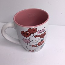 Coffee Mug Hello Kitty Hearth Balloms  25 oz cup Sanrio NEW - $14.92