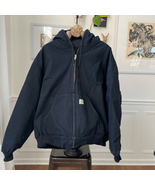 Carhartt J140 Loose Fit Firm Duck Insulated Flannel-Lined Active Hooded ... - $123.86 CAD
