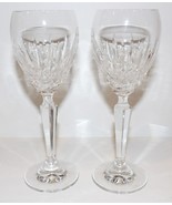 STUNNING PAIR OF WATERFORD CRYSTAL MOURNE 6 3/4&quot; SHERRY GLASSES - £68.50 GBP