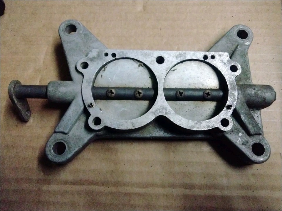 MOPAR SIX PACK OUTBOARD BASE PLATE,CUDA,CHALLENGER,CHARGER,GTX - $289.00