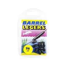 Dinsmores Non-Toxic Barrel Leger Sinker - Black, 2 g  - $7.00