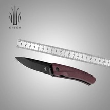 Kizer Agressor 3V/154CM Steel New Richlite/Micarta Handle Pocket Folding... - £85.51 GBP