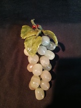 Stone Grape Cluster Alabaster, Marble  - $25.00