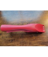 Tasty Red Garlic Press and Shredder - used - great condition - $16.23 CAD