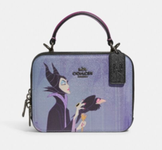 Coach X Disney Box Crossbody With Maleficent Motif ~NWT~ CC376 - £182.18 GBP