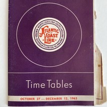 1963 Atlantic Coast Line Railroad Passenger Train Schedule Time Tables - $14.95