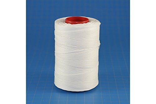 Primary image for 25m of WHITE RITZA 25 Tiger Wax Thread for Leather Hand Sewing 4 Sizes Available
