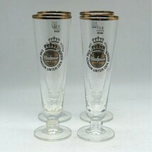 Set of 4 Warsteiner German Pilsner 0.2l Rastal Tulip Beer Glass 8 Tall G... - £22.95 GBP