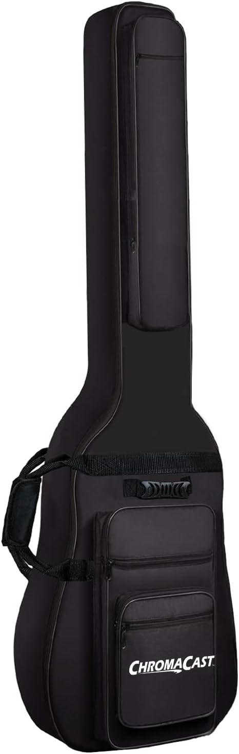 Chromacast Electric Bass Guitar Padded Gig Bag (Cc-Bpb, Black. - $37.97