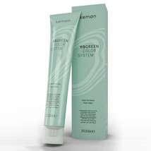 Kemon Yo Green Color System 4.06 Natural Mahogany Brown Tone On Tone Hair Color - $15.33