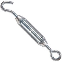 Hillman Hardware Essentials 321878 Hook and Eye Turnbuckle Zinc #10-24 x... - $14.09