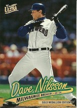 1997 Ultra Gold Dave Nillson 82 Brewers - £0.78 GBP