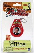 World&#39;s Coolest The Office Michael Scott Six Phrases Talking Keychain NE... - $5.94