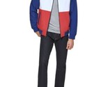 Club Room Men&#39;s Regular-Fit Color Block Bomber Jacket Red/White/Blue-Small - £32.12 GBP