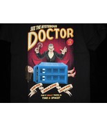 TeeFury Doctor YOUTH LARGE &quot;The Mysterious Doctor&quot; Doctor Who Parody Shi... - £10.21 GBP