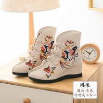 Ethnic Vintage Women Shoes Zapatos De Mujer New Ancient Boots Womens Flat Wear H - £59.25 GBP