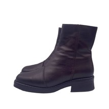 La Canadienne Waterproof Boots Brown Leather Zip Ankle Fleece Lined Wome... - £118.69 GBP