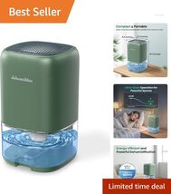 Energy-Efficient 35 OZ Dehumidifier with Transparent Tank for Easy Monit... - $74.20