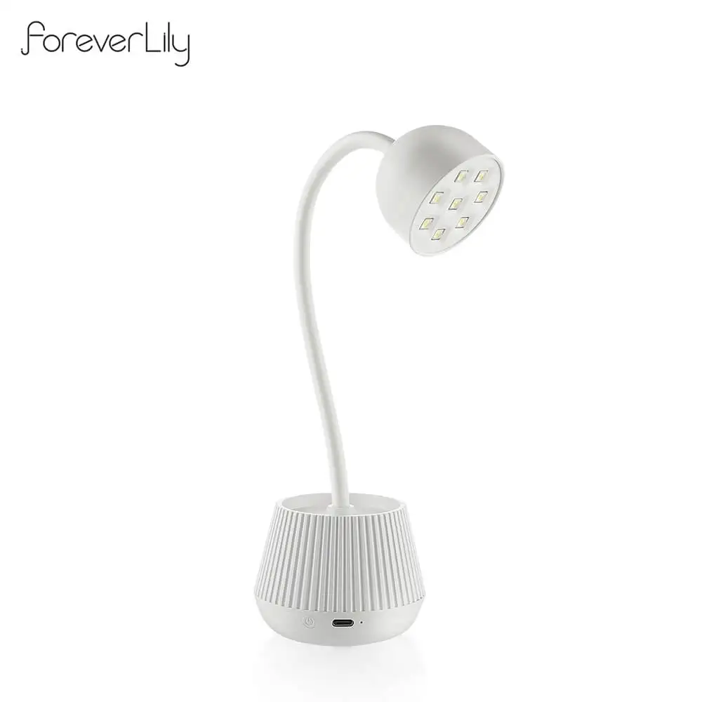 Play Mini Nail LED Lamp 24W Nail Dryer False Nail Manicure Polish Glue Fast Dryi - £28.77 GBP