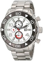 NEW August Steiner AS8130SSW Mens Multi-Functional White Dial Silver Spo... - £30.91 GBP