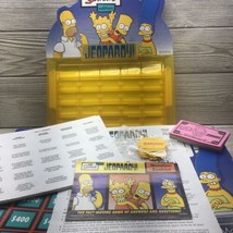 The Simpsons Edition Jeopardy! Board Game by Pressman 2003 COMPLETE Neve... - $14.84