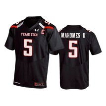 Patrick Mahomes II Texas Tech Raiders 5 Black Football Jersey - £39.20 GBP