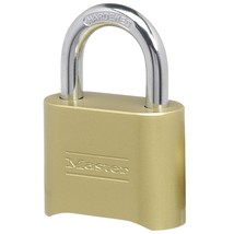 Master Lock Combination Lock, Indoor and Outdoor Padlock, Resettable Com... - £26.73 GBP