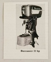 1955 Magazine Photo Buccaneer 25-HP Outboard Motors Gale Products Galesburg,IL - £6.17 GBP