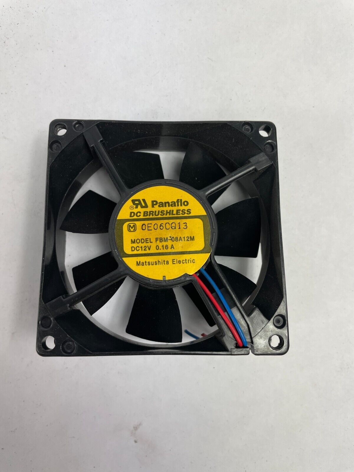 Panaflo DC Brushless FBM - 08A12M Matsushita DC 12/V 2 - Wire CPU Coolin... - $15.83