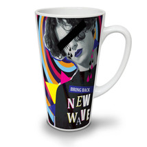 Wave Stylish Fashion NEW White Tea Coffee Latte Mug 12 17 oz | Wellcoda - £17.98 GBP+
