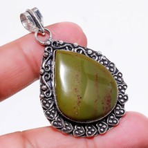 Dragon Stone Gemstone Handmade Fashion Ethnic Gift Pendant Jewelry 2.20&quot; SA 698 - £3.94 GBP