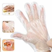 Disposable Gloves 150Pc Multi Purpose Transparent Protective Hand Gloves - £2.91 GBP