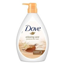 Dove Shea Butter Body Wash and Vanilla Pump Bottle,Moisturizing Shower Gel ,1L - £28.42 GBP