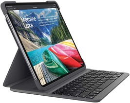 Logitech Slim Folio Pro Case Backlit Bluetooth Keyboard iPad Pro 11&quot; 920-009154 - £39.95 GBP