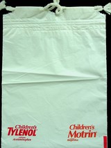 Tylenol/Motrin Plastic Bag w/String Tie - £3.14 GBP