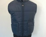 Vintage Big Smith Vest size XL Blue Puffer Sleeveless Work Jacket Nylon ... - £18.32 GBP