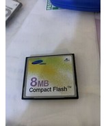 Samsung 8MB Compactflash Cf Card Memory - $21.54