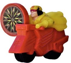 McDonald's Marvel Comics X-men Jubilee on Red Motorcycle 1996 - $3.00