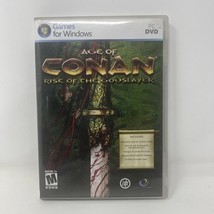 Video Game PC Age of Conan Rise of the Godslayer w/ expansion pack &amp; Pum... - $177.81 MXN