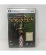 Video Game PC Age of Conan Rise of the Godslayer w/ expansion pack &amp; Pum... - $9.49