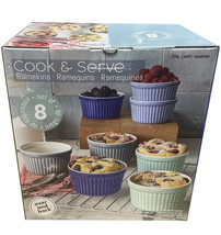 Cook  &amp; Serve Ramikin Set Color  8 pieces - £17.72 GBP