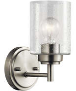 Kichler Lighting 45910NI One Light Wall Sconce from The Winslow Collection - £43.20 GBP