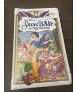 New Sealed Walt Disney Masterpiece Snow White and the Seven Dwarfs VHS 1994 - $280.60 MXN