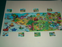 Kinder - K99 120-127 - Puzzles toys - complete set + 8 papers - surprise... - $11.00