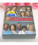 New Sealed Set DVD&#39;s Greys Anatomy Complete Third Season TV Series Medic... - £15.73 GBP