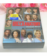 New Sealed Set DVD&#39;s Greys Anatomy Complete Third Season TV Series Medic... - $27.42 CAD
