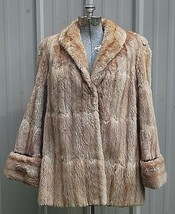 Old Vintage Blonde Mink Coat Lined Furs by Victor St. Louis MO - £98.35 GBP